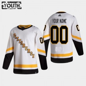 Pittsburgh Penguins Hockeydrakt Custom 2020-2021 Reverse Retro Authentic - Barn